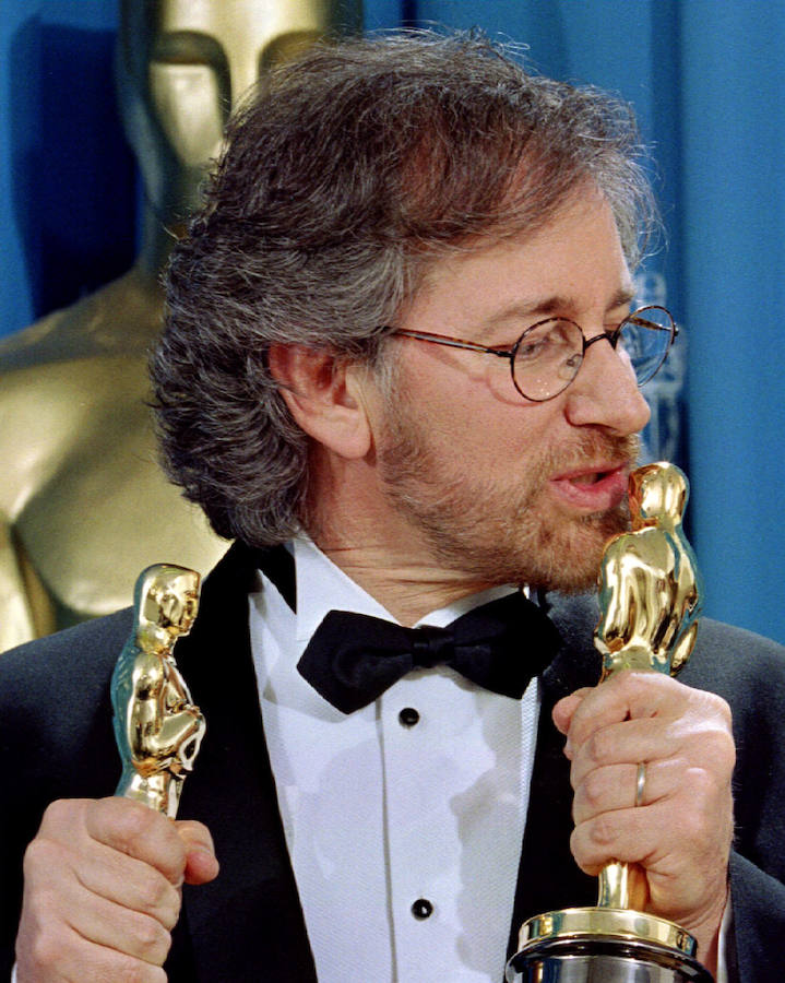 "Oh, wow. Esta es el mejor agua después de la sequía más larga de mi vida". - Steven Spielberg, mejor director y mejor película por 'La lista de Schindler', 1994. 