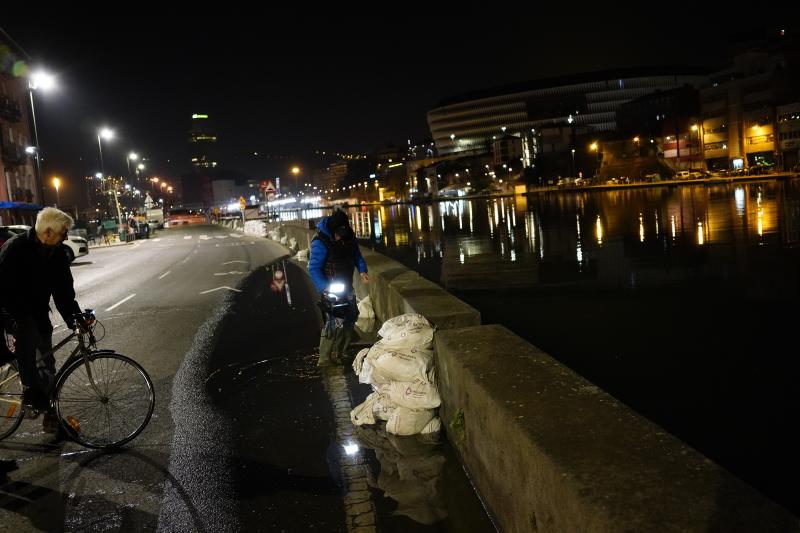Apenas se han generado algunos charcos en la isla y no está previsto que dé más problemas