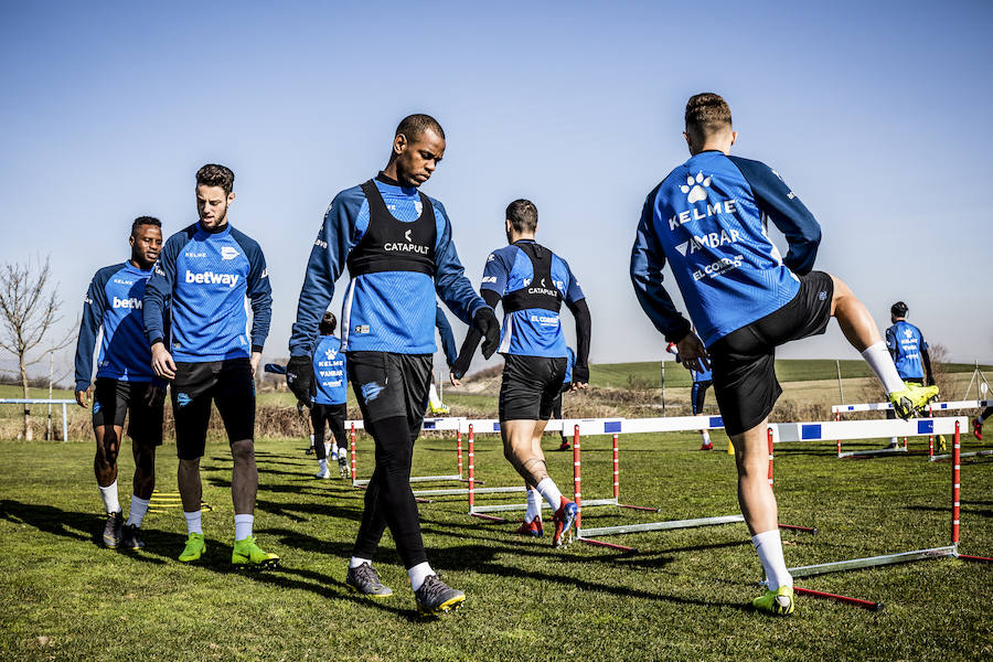 Fotos: Las fotos del entrenamiento del Alavés