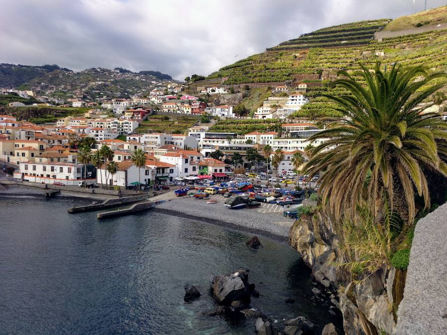 Camara do Lobos es un pueblo pesquero de gran belleza.