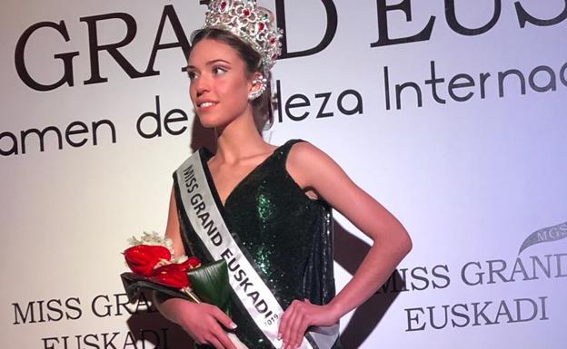 Zuriñe Ruiz, recién coronada.