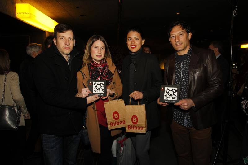Mikel Múgica, Maider Soutillo, Luz Uribe y Ramón Ezkerra. 