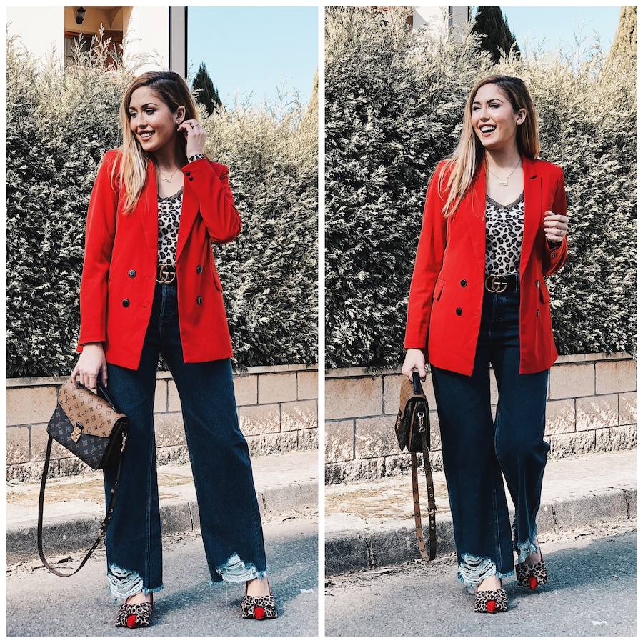 Más lazos en los zapatos... ¡y de leopardo!