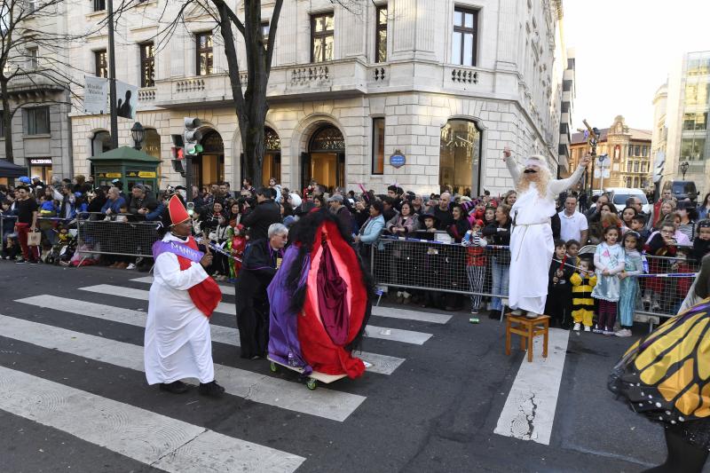 Bilbao, Mundaka, Barakaldo, Basauri... Los diferentes municipios vizcaínos se llenaron de color durante el fin de semana