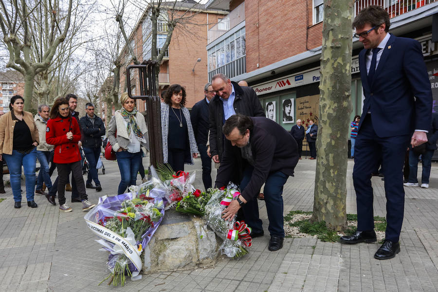 Fotos: Homenaje a las víctimas del 3 de marzo