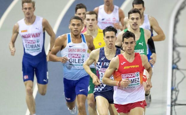 Jesús Gómez, bronce en los 1.500 metros.