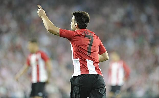 Beñat, durante un partido.