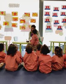 Imagen secundaria 2 - Actividades del 8-M en Muxuka Haurreskola, en Barakaldo.