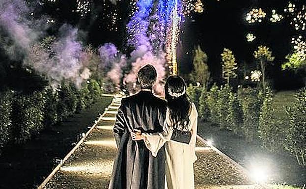 Laura y Bari se casaron el 6 de octubre del año pasado en el Palacio Ubieta de Gordexola.