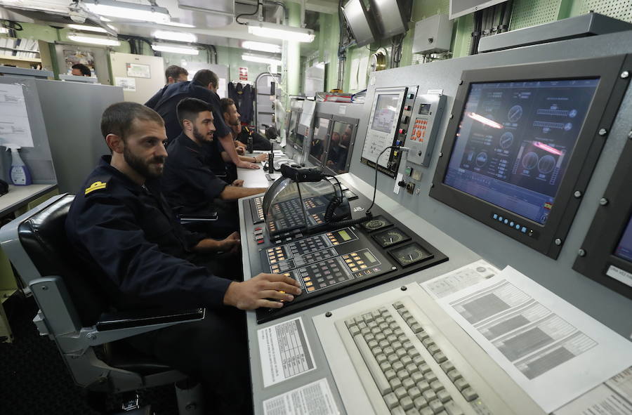 El más grande buque de guerra de la Armada arribará a Getxo el 22 de marzo y permanecerá atracado tres días