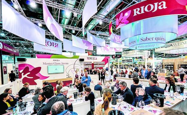 Las bodegas de la Denominación Rioja volverán a tener una presencia importante en la feria del vino de Alemania. 