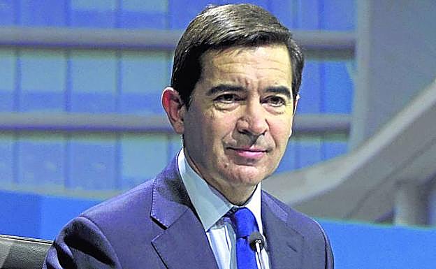 El presidente del BBVA, Carlos Torres.