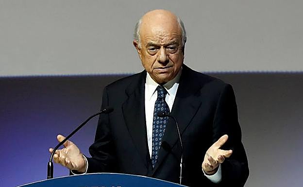 El expresidente del BBVA, Francisco González.