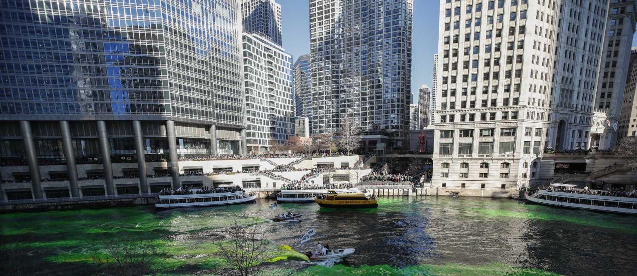 Estados Unidos se vuelca en la celebración del día de San Patricio, patrón de Irlanda , con desfiles en Chicago y Nueva York, entre otras ciudades. 