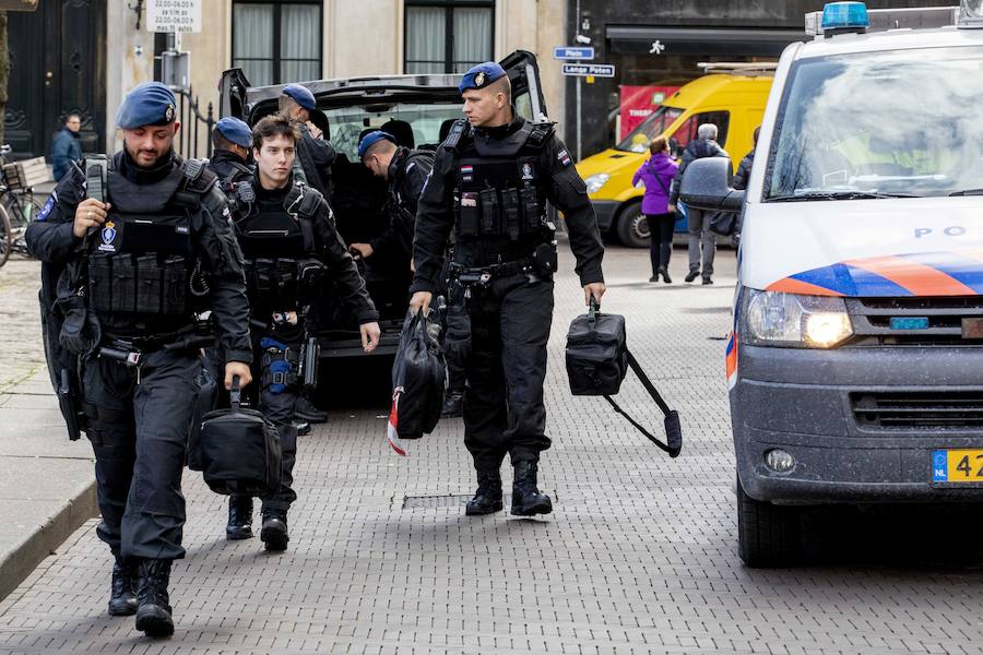 Fotos: Atentado contra un tranvía en la ciudad holandesa de Utrecht