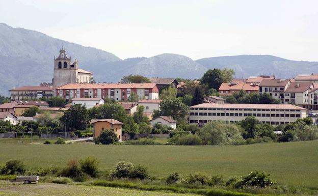 Vista de la localidad de Salvatierra.