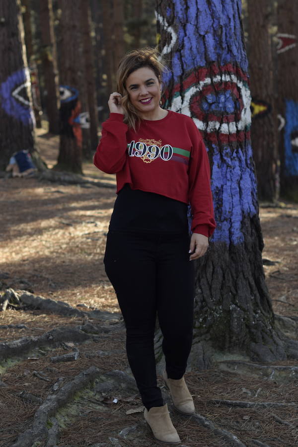 Sudadera estilo 'crop top', ¿te animas a llevarla?