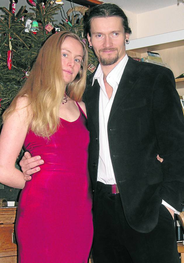 Kate Wilson y Mark Kennedy, que entonces vivía bajo una falsa identidad, cuando eran pareja.