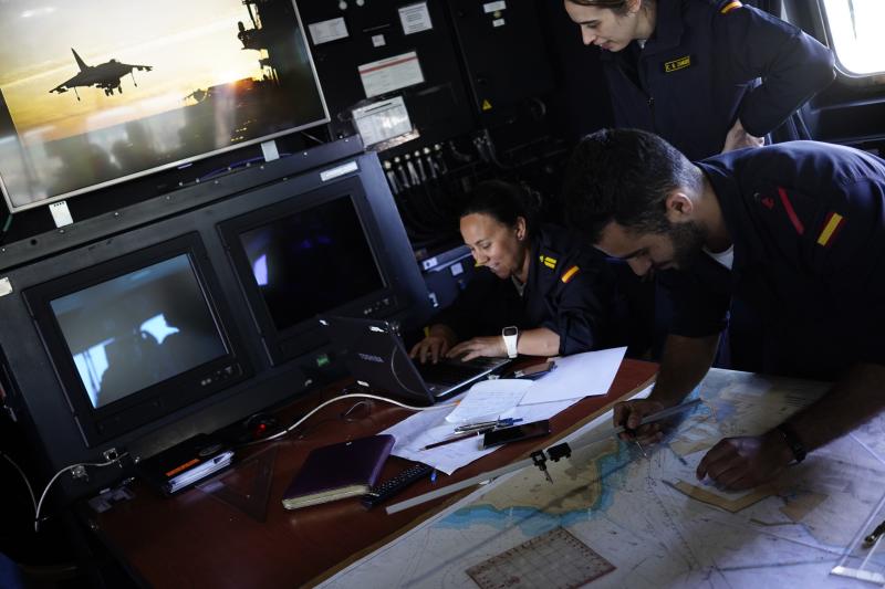 Fotos: Así es el interior del portaaviones &#039;Juan Carlos I&#039;