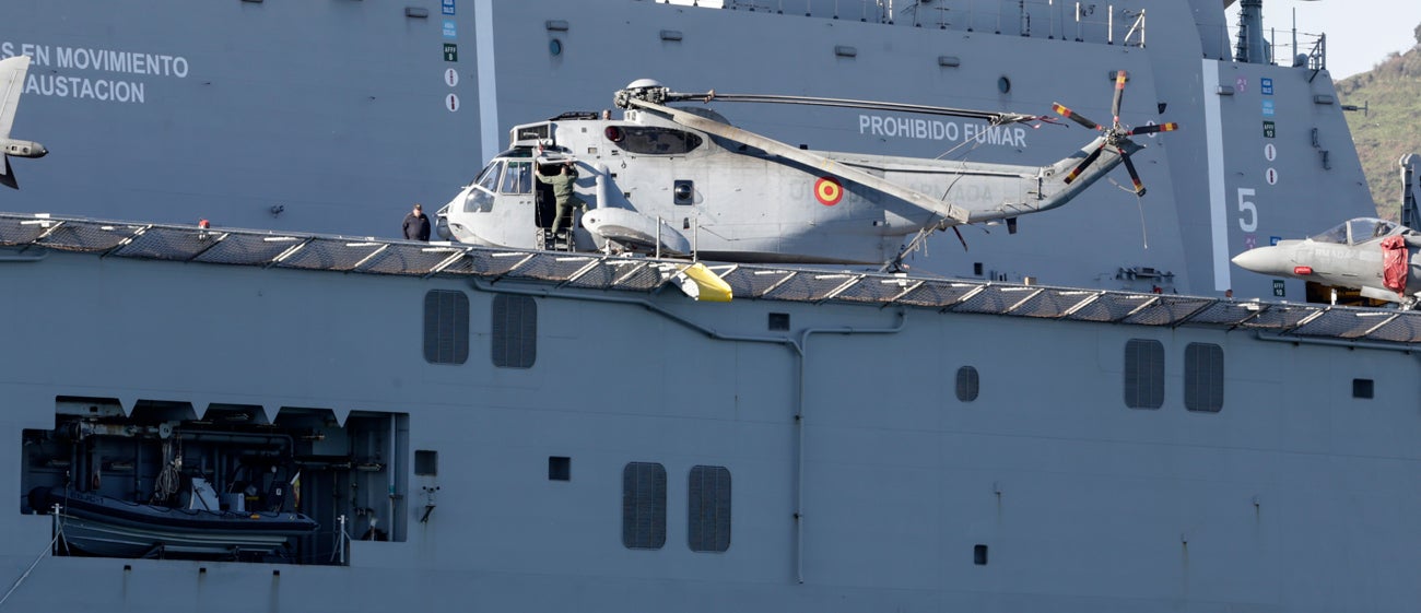Fotos: El portaaviones &#039;Juan Carlos I&#039; llega a Getxo