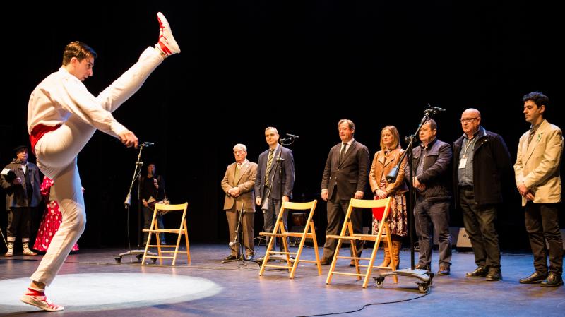 Fotos: Cante y baile para celebrar el Día de Andalucía en Bilbao