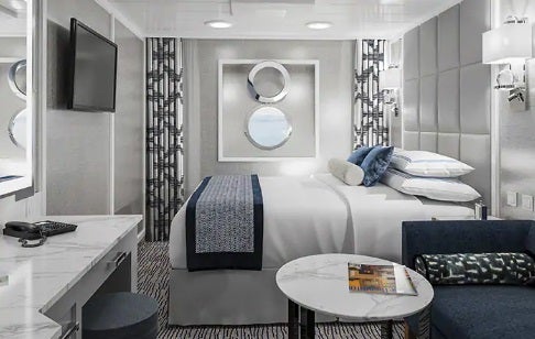 Fotos: Así es por dentro el crucero de lujo que dará la vuelta al mundo y parará en Getxo