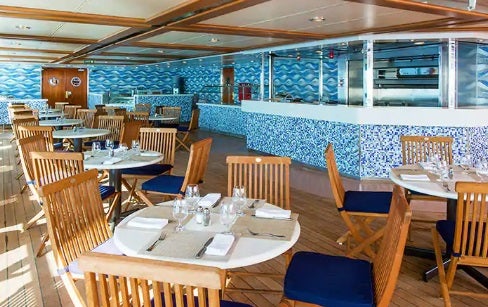 Fotos: Así es por dentro el crucero de lujo que dará la vuelta al mundo y parará en Getxo