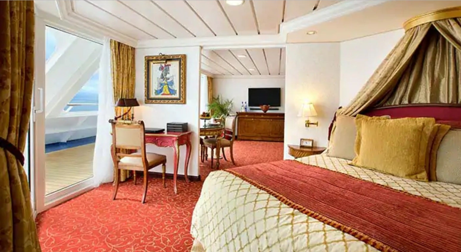 Fotos: Así es por dentro el crucero de lujo que dará la vuelta al mundo y parará en Getxo