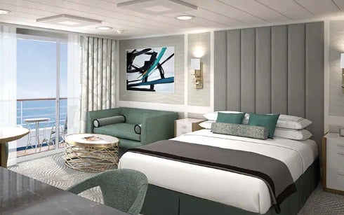 Fotos: Así es por dentro el crucero de lujo que dará la vuelta al mundo y parará en Getxo