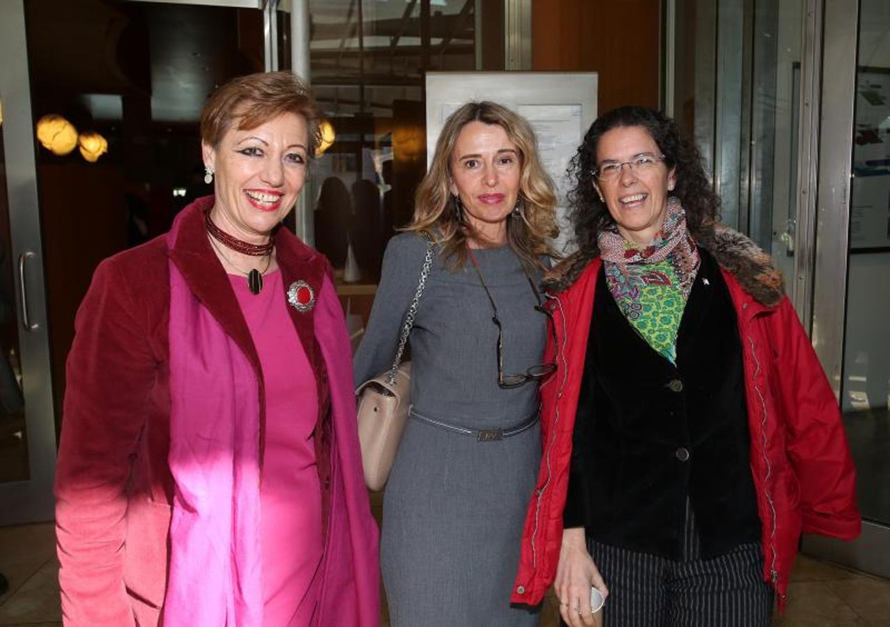 Cristina Mendia, Cristina Giménez y Beatriz Marcos. 