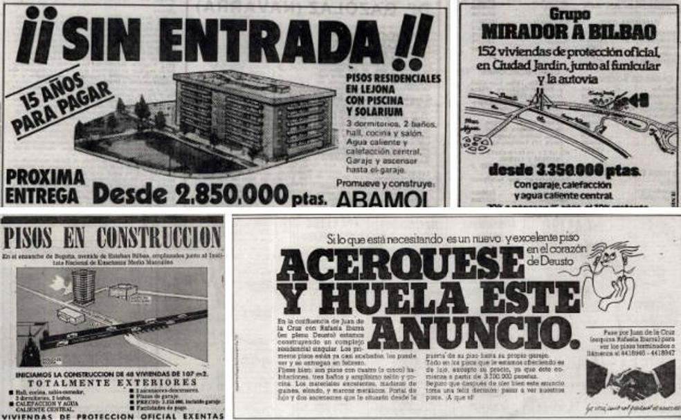 pisos de tres millones de pesetas a 500.000 euros en bilbao