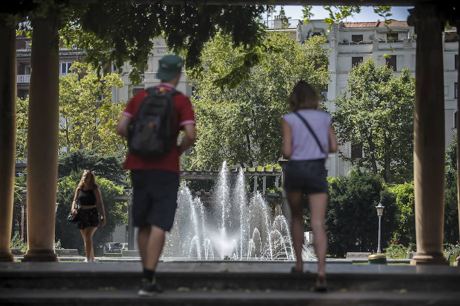 Paseo en el Parque de Doña Casilda.