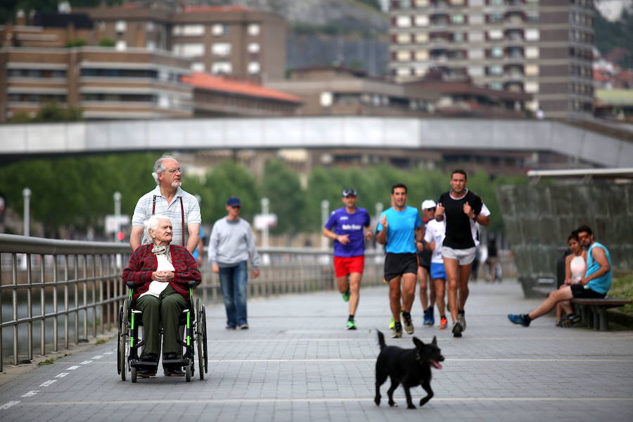 Las márgenes de la ría son un lugar perfecto para salir a correr.