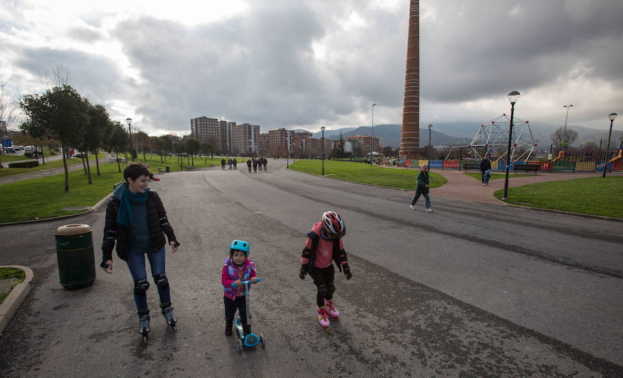 El Parque de Etxebarria, un lugar perfecto para disfrutar con toda la familia.