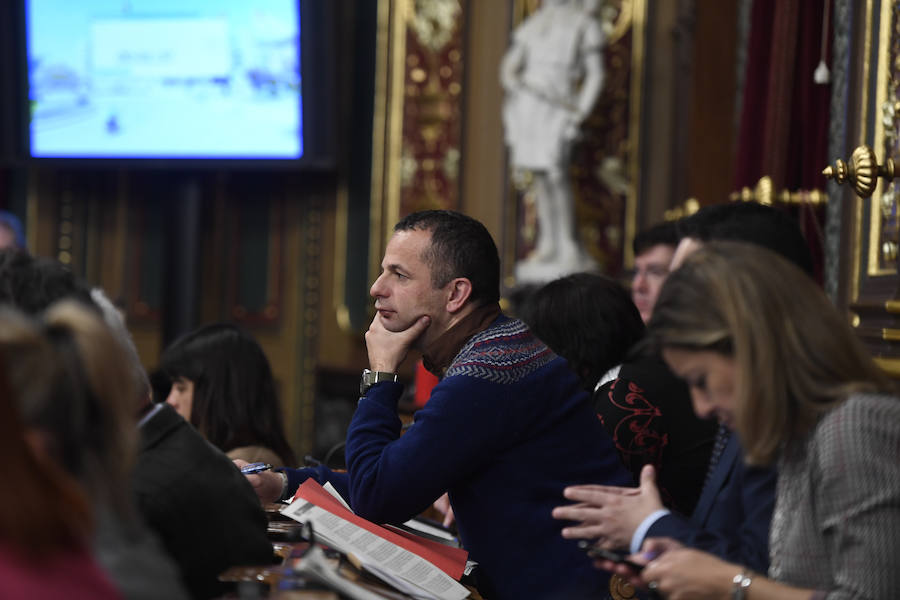 El concejal de EH Bildu Bruno Zubizarreta.