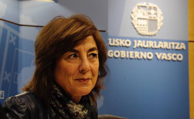 La consejera de educación, Cristina Uriarte.