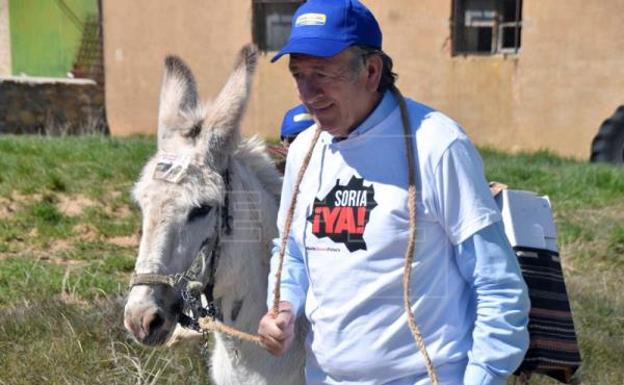 Raimundo y su burra Margarita