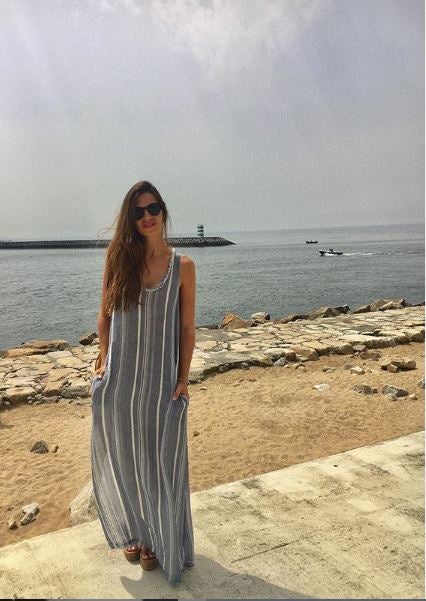 La presentadora suele recurrir a prendas cómodas y versátiles para conseguir looks naturales y frescos