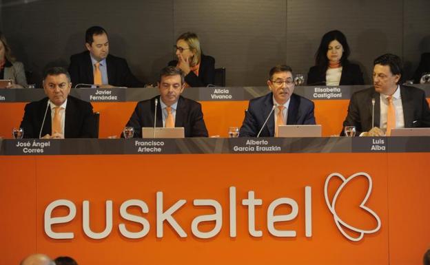 La junta de accionistas de Euskaltel.