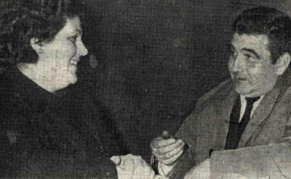 Margarita y Ramón, los ganadores de la quiniela del 30 de marzo de 1969.