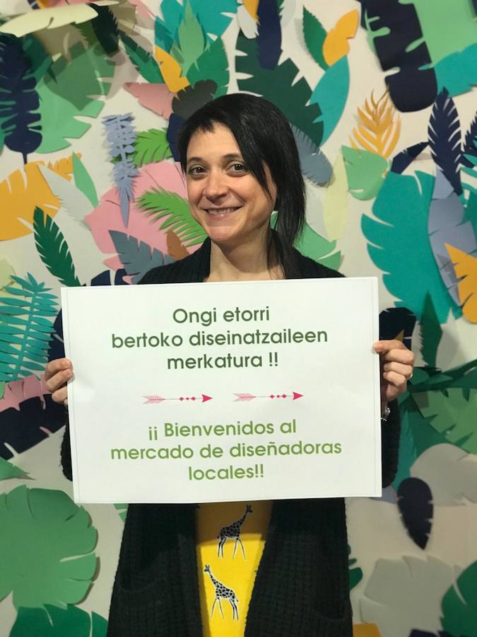 Trece emprendedoras, que un día decidieron unirse para dar visibilidad a sus marcas 'made in Bilbao', venden en un local de la calle Jardines sus artículos hechos a mano 