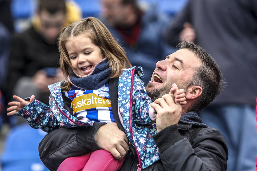 Imágenes correspondientes al partido de LaLiga Santander 2018-2019 disputado en el estadio de Mendizorroza