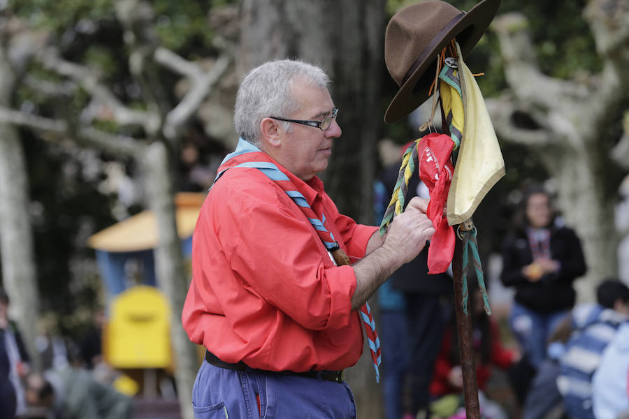 Fotos: Las imágenes de la fiesta de los scauts en Santurtzi
