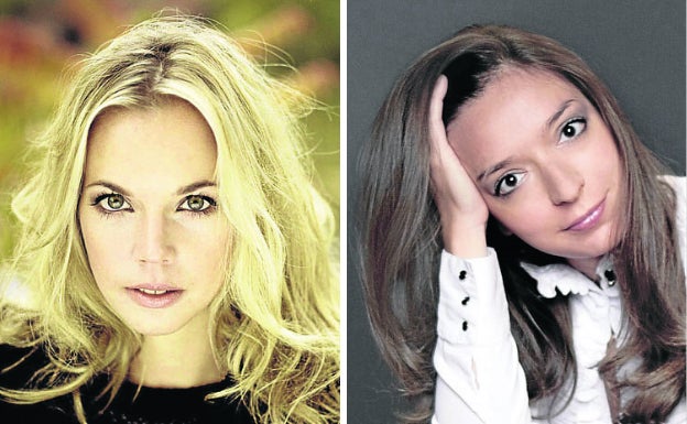 La soprano Mojca Erdmann y la pianista Yulianna Avdeeva.