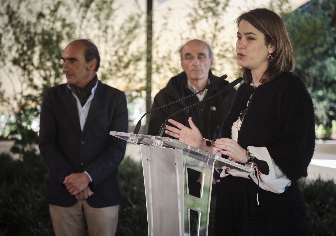 Los responsables del remodelado museo de Zabalaga presentan las nuevas instalaciones y la exposición inaugural antes de su reapertura al público