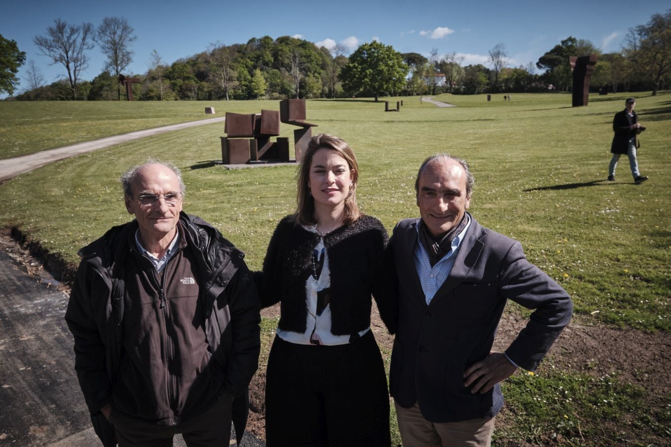 Los responsables del remodelado museo de Zabalaga presentan las nuevas instalaciones y la exposición inaugural antes de su reapertura al público