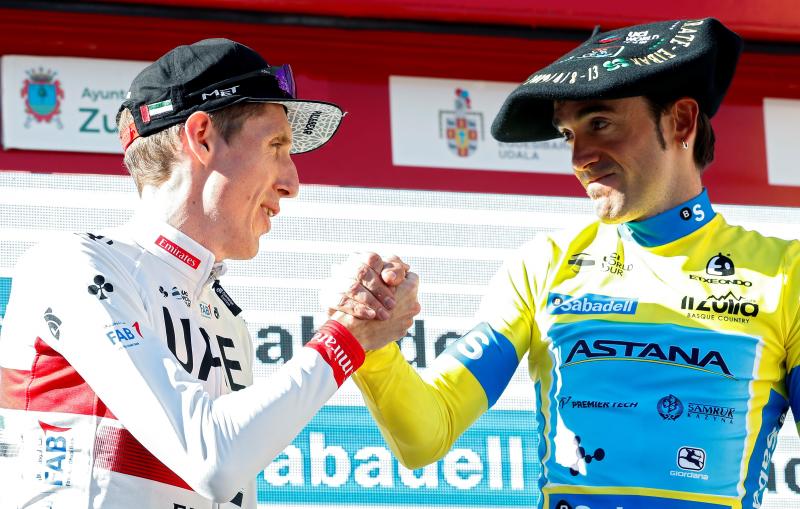 Las mejores imágenes de la última etapa de la Vuelta al País Vasco 