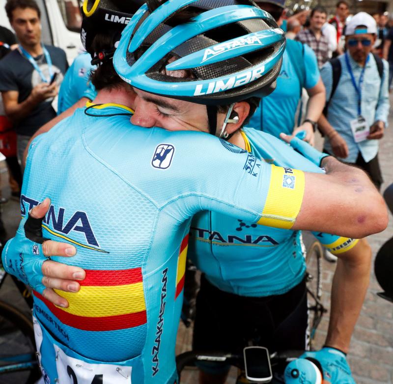 Las mejores imágenes de la última etapa de la Vuelta al País Vasco 