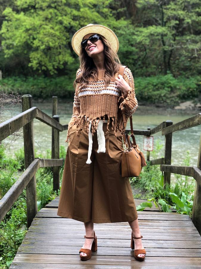 Un look safari para un plan informal.