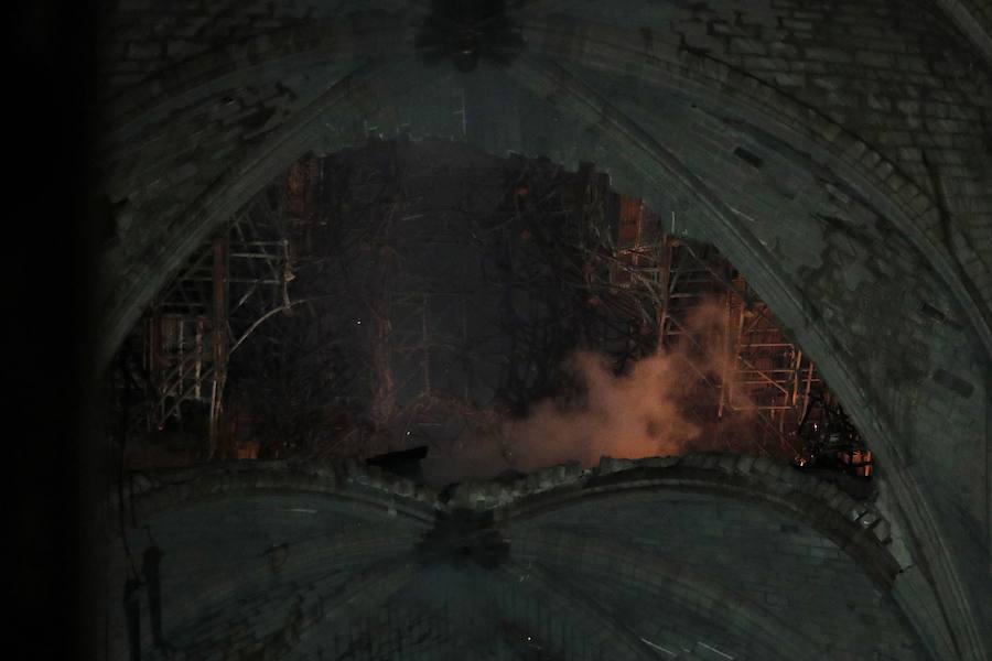 Fotos: Incendio en la catedral de Notre Dame de París